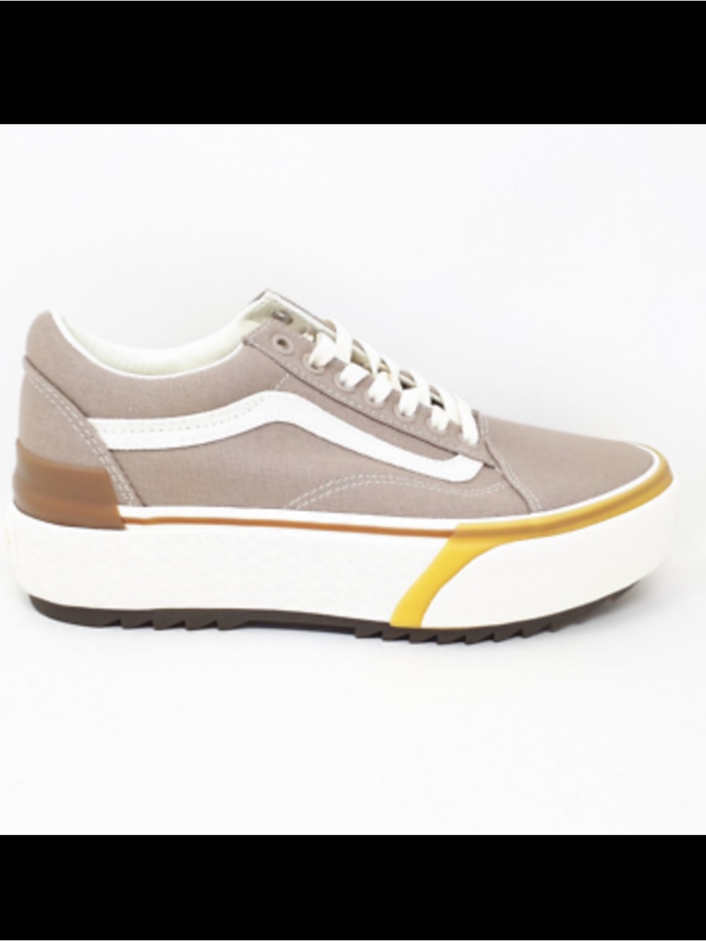 Vans Old Skool Stacked Platform Shoes Sneakers Beige Women's
Size 6.0 Men's 4.5